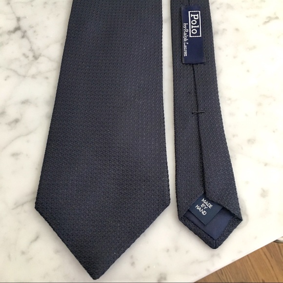 Polo Ralph Lauren Other - Polo Ralph Lauren Solid Navy Tie